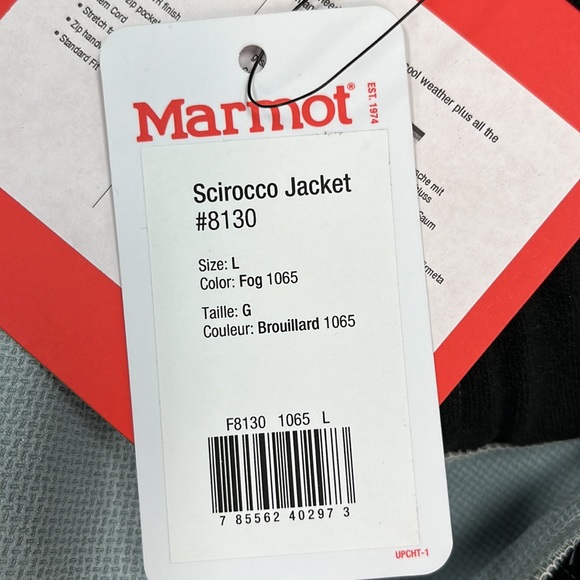 Marmot Men’s Scirocco Lightweight Jacket (2781) - Picture 8 of 14